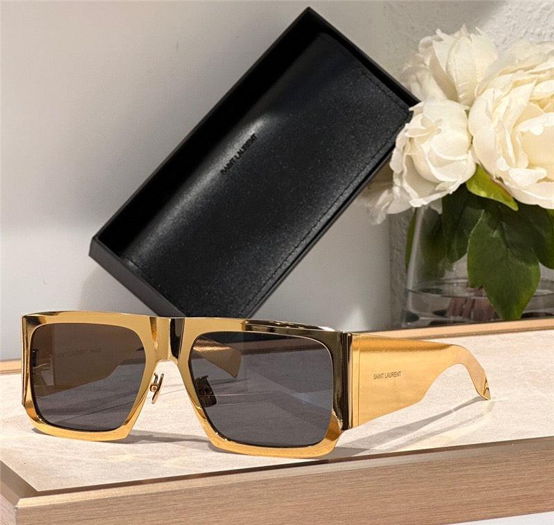 YSL 2024 SAINT LAURENT SL 635 flat-top Sunglasses $800
