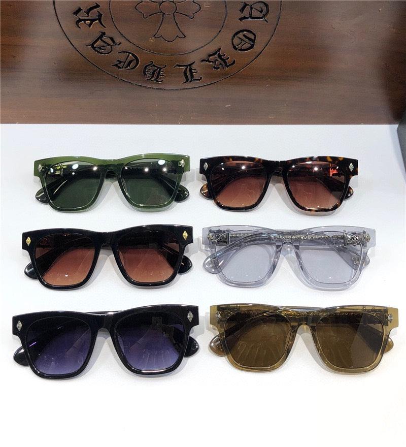 Chrome Hearts 8249 square-frame tinted sunglasses - buyonlinebehappy