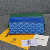 Goyard Matignon GM Zipper Wallet In Goyardine Canvas✨