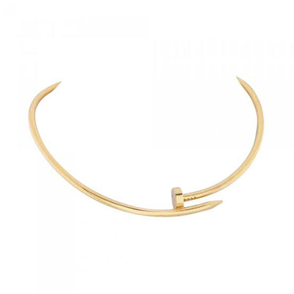 Cartier 18K Gold Plated JUSTE UN CLOU Necklace with diamonds✨ - onlinechics.com