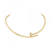 Cartier 18K Gold Plated JUSTE UN CLOU Necklace with diamonds✨