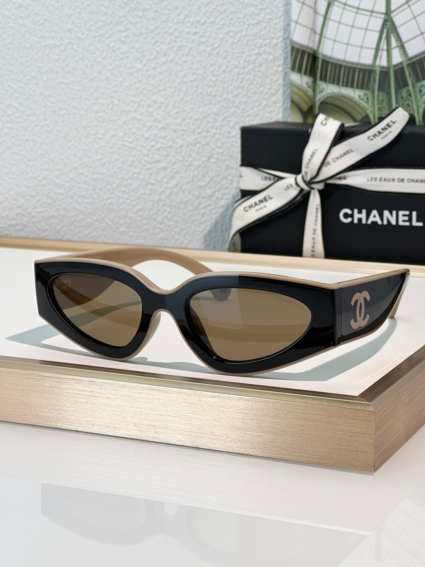 CHANEL Cat Eye Sunglasses CH6056 Women's Acetate Sunglasses  🖤