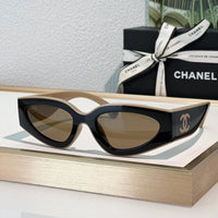 CHANEL Cat Eye Sunglasses CH6056 Women's Acetate Sunglasses  🖤