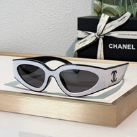 CHANEL Cat Eye Sunglasses CH6056 Women's Acetate Sunglasses  🖤
