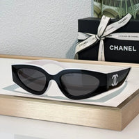 CHANEL Cat Eye Sunglasses CH6056 Women's Acetate Sunglasses  🖤