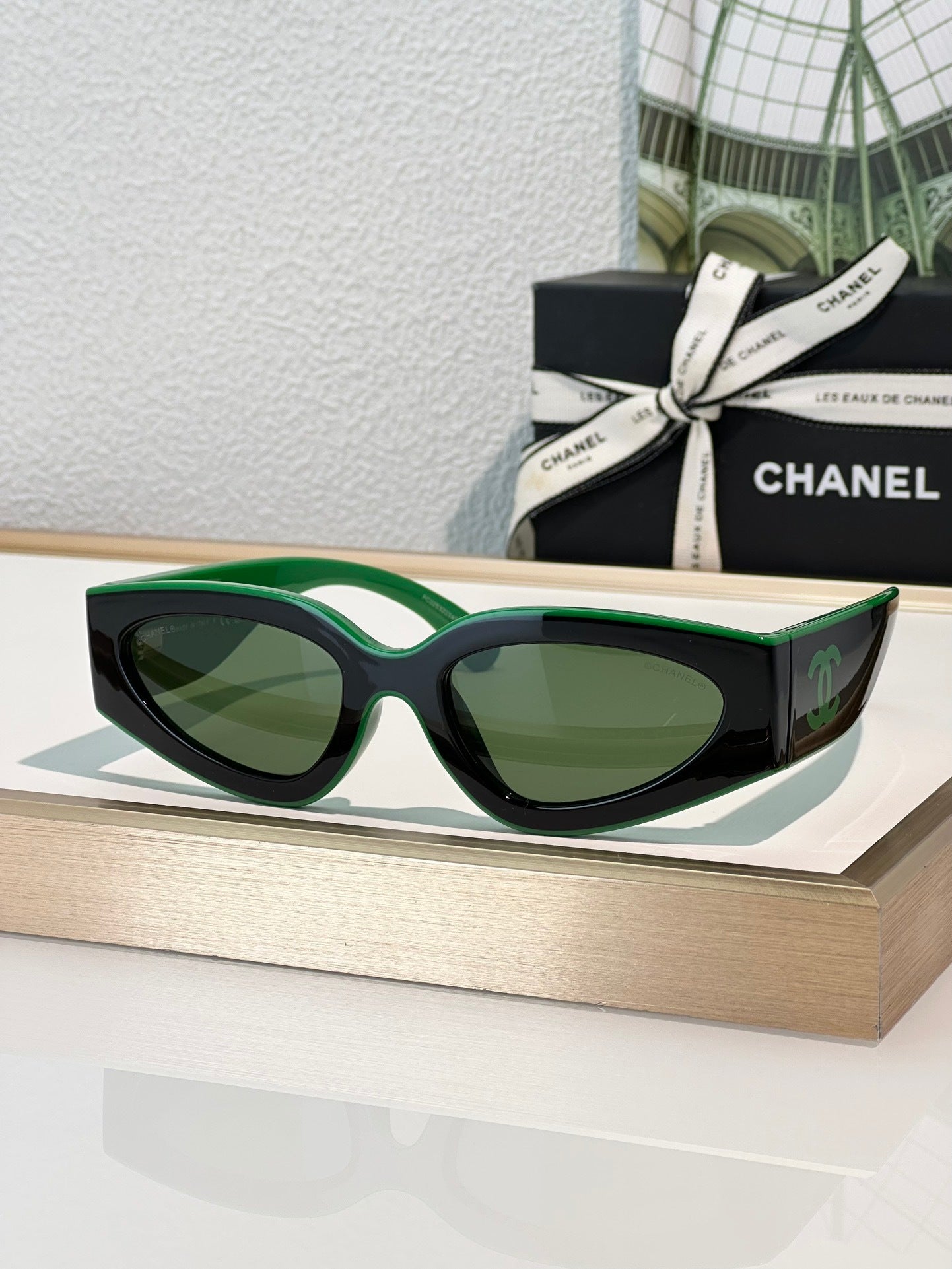 CHANEL Cat Eye Sunglasses CH6056 Women's Acetate Sunglasses  🖤