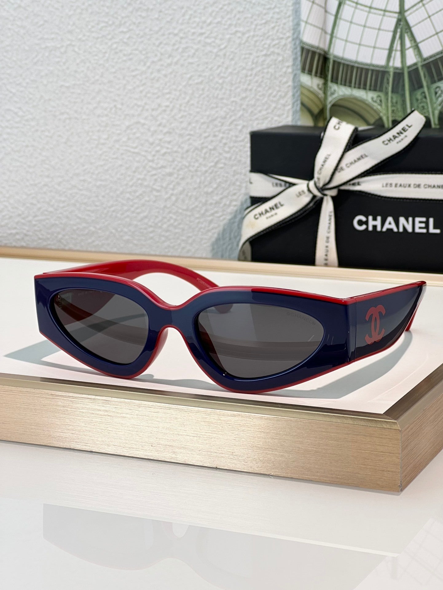 CHANEL Cat Eye Sunglasses CH6056 Women's Acetate Sunglasses  🖤