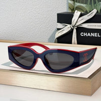 CHANEL Cat Eye Sunglasses CH6056 Women's Acetate Sunglasses  🖤