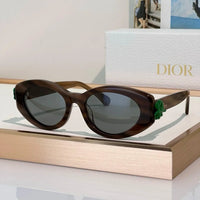 DIOR Dior Clover B1F Transparent Pink Oval  Sunglasses✨