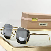 MIU MIU A57S 5AK40S Gold Sunglasses✨