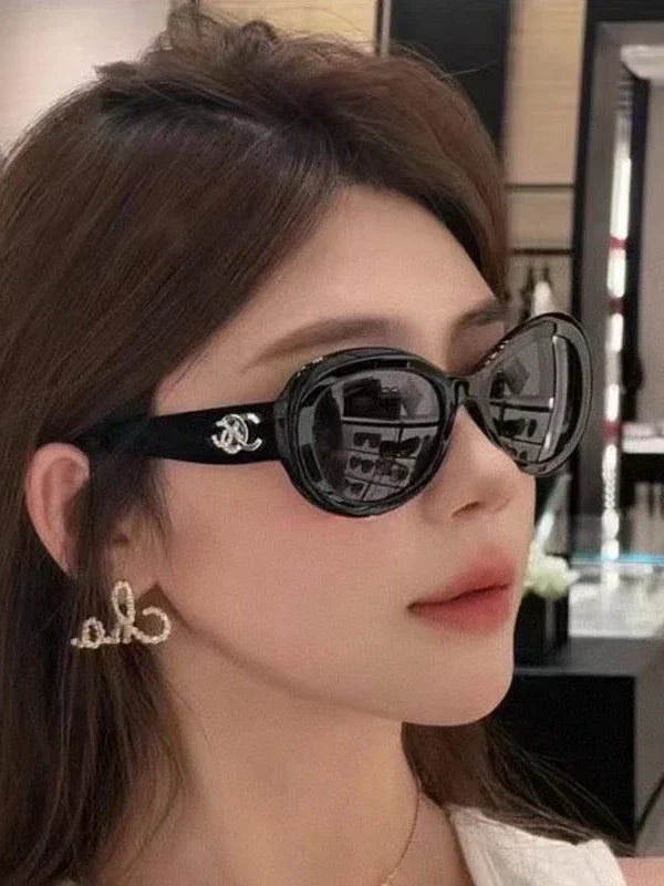 2024 CHANEL 5469  Oval Women's Acetate Sunglasses  ✨