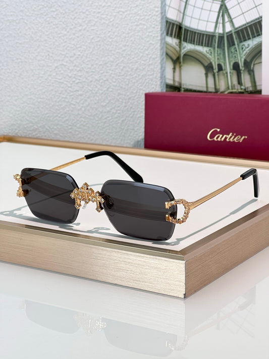 -  Cartier C-decor PREMIÈRE DE CARTIER CT0679 Diamond Sunglasses 🐆