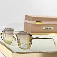 MIU MIU A57S 5AK40S Gold Sunglasses✨
