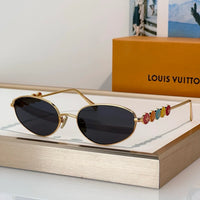 Louis Vuitton Z3179U LV Confetti Oval Sunglasses   ✨