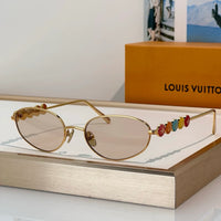 Louis Vuitton Z3179U LV Confetti Oval Sunglasses   ✨