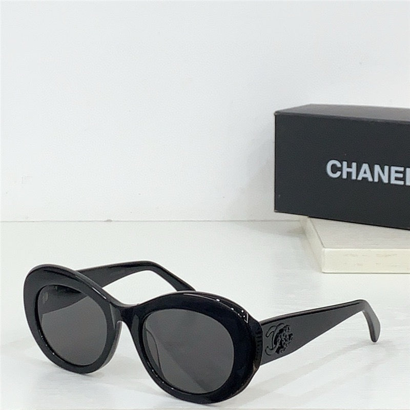 2024 CHANEL 5469  Oval Women's Acetate Sunglasses  ✨