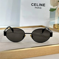 Celine Triomphe Metal Oval 40235 Women's Sunglasses✨