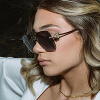 Bvlgari  Butterfly 6173-B 2014/M8 Gold  Women's Sunglasses ✨