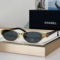 CHANEL 4166 Camellia Rectangle Sunglasses Eyewear  🖤
