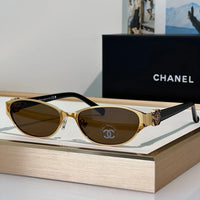 CHANEL 4166 Camellia Rectangle Sunglasses Eyewear  🖤