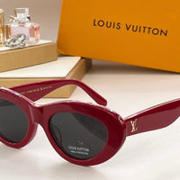 Louis Vuitton Z1981E 980 Oval Shape Negro Dorado Sunglasses  ✨