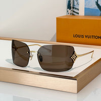 Louis Vuitton Z3457U Curvy Flower Rectangle Sunglasses✨