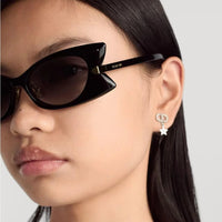 DIOR Dior DiorButterfly S2F Black Rectangular Sunglasses ✨