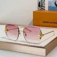 Louis Vuitton Z3169U Flower Edge Metal Square Sunglasses   ✨
