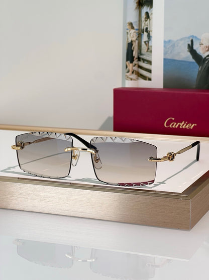 Cartier CLASSIC C DE CARTIER MOTIF CT0916 Sunglasses 🐆 - onlinechics.com