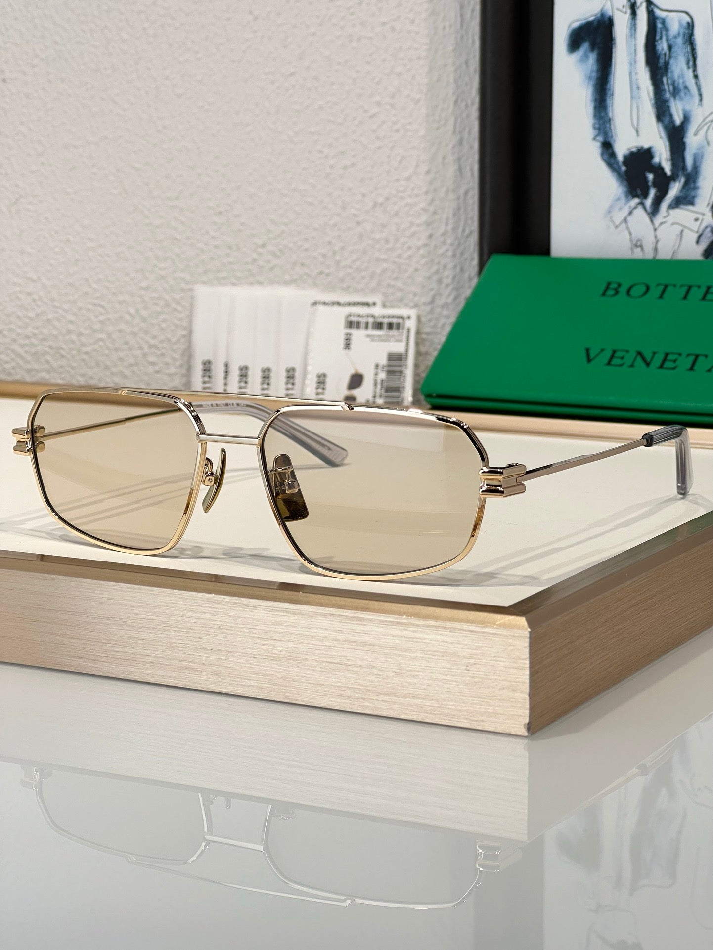 BOTTEGA VENETA BV1128S Unisex Sunglasses💚