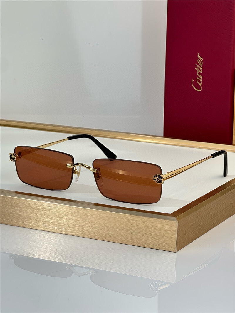 - Cartier CT0598S 001 Première de Cartier Rectangle Shape Sunglasses NEW 🐆 - onlinechics.com