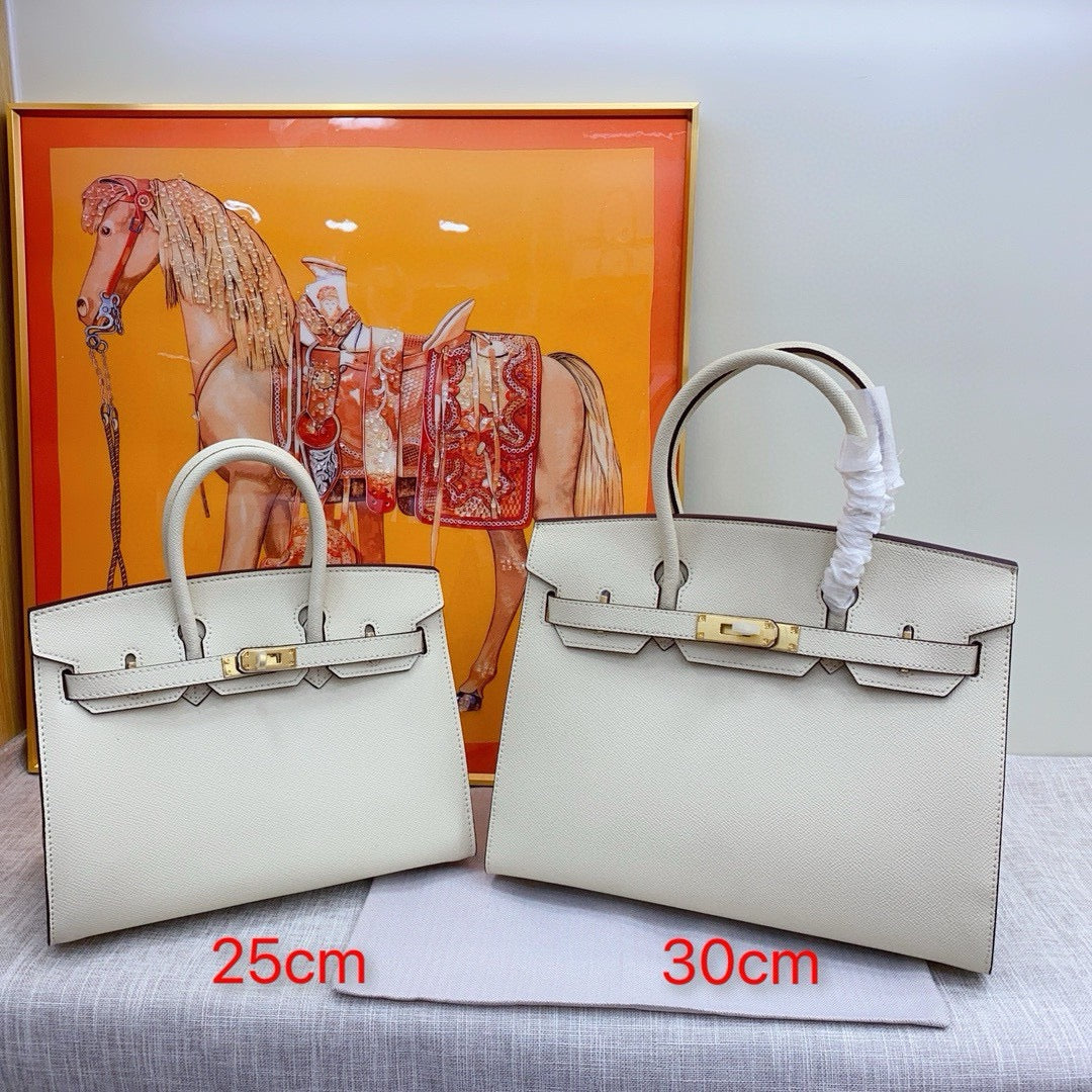 HERMES Clemence Birkin 25cm Handmade Bag ✨