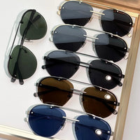 BVLGARI BV40052U Octo Finissimo aviator titanium Sunglasses ✨