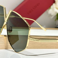 Valentino Garavani  V-Hexagon 64MM VLS-115C Geometric Sunglasses ✨