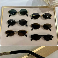 Celine Triomphe Metal Oval 40235 Women's Sunglasses✨