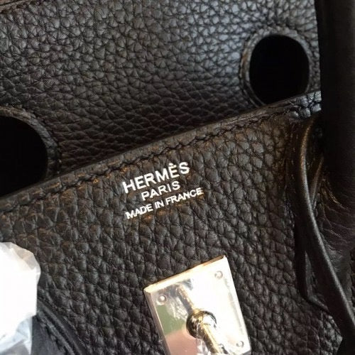 HERMES Clemence Birkin 25cm Handmade Bag ✨