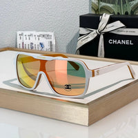 CHANEL SHIELD SUNGLASSES 71655 New Collection  ✨