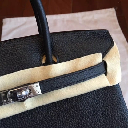 HERMES Clemence Birkin 25cm Handmade Bag ✨ - onlinechics.com