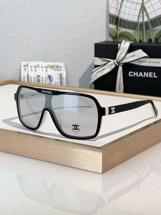 CHANEL SHIELD SUNGLASSES 71655 New Collection  ✨