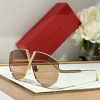 Valentino Garavani  V-Hexagon 64MM VLS-115C Geometric Sunglasses ✨