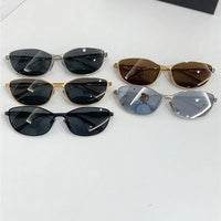 BALENCIAGA BB0357SA Metal Sunglasses 👽