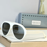 Gucci GG0479S 002 Aviator Oversized Sunglasses 🇮🇹