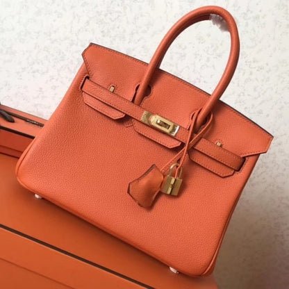 HERMES Clemence Birkin 25cm Handmade Bag ✨ - onlinechics.com