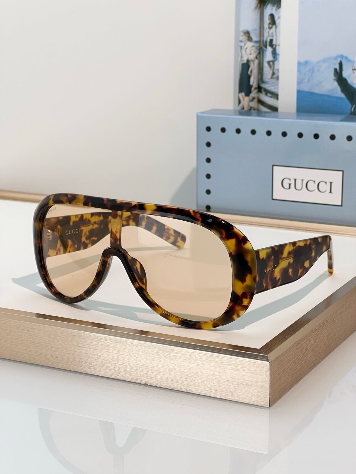 Gucci GG2164 Pilot Women's Sunglasses 🇮🇹
