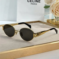 Celine Triomphe Metal Oval 40235 Women's Sunglasses✨