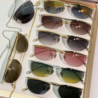 Gucci GG2157S Foldable oval-shaped Sunglasses ✨