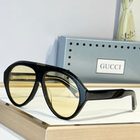 Gucci GG0479S 002 Aviator Oversized Sunglasses 🇮🇹