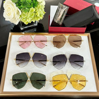 Valentino Garavani  V-Hexagon 64MM VLS-115C Geometric Sunglasses ✨