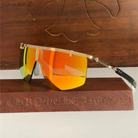Chrome Hearts CLITANIC Unisex titanium mask frame Sunglasses⚜️