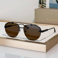 BVLGARI BV40052U Octo Finissimo aviator titanium Sunglasses ✨